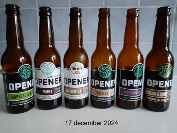 20241112 PINT-Bierproefavond Haarlem, thema 'Brouwerij Opener'