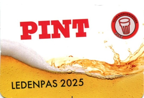 PINT-ledenpas 2025